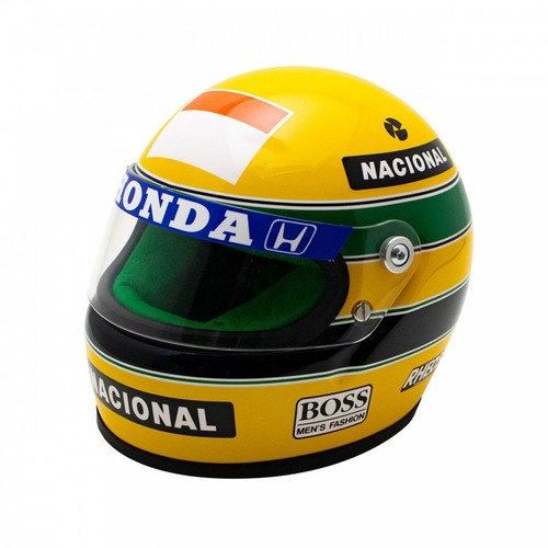Mini helmet ayrton senna - helmet,