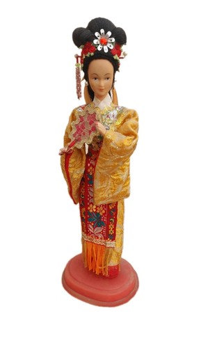 Bambola vintage geisha h30 - bambola,