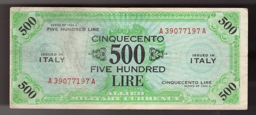 Italy 500 lire - 500,