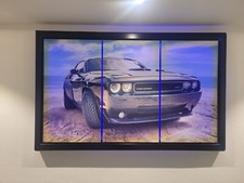 Grande Schermo Cornici Telaio IN Metallo Dipinto a Parete Soggiorno Tela