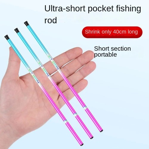 Canna pesca compatta fibra - compatta,