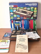 Console Mattel Intellivision 5155 +Scatola+12 giochi completi+Manuali.