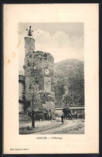 CPA Anduze, L´Horloge 