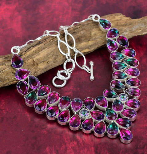 Collana pietre preziose