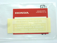 Honda adesivo remember - adesivo,