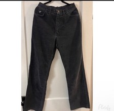 Jeans donna vintage nero in