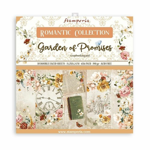 Blocco carte scrap garden - blocco,