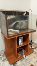 Acquario tartarughiera usato di ottima qualità 1.25cm*50cm*80cm