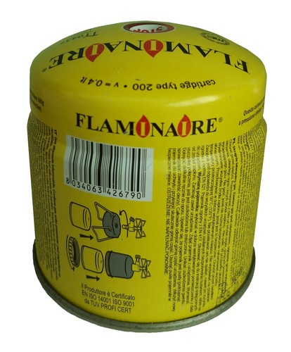 Ricarica gas butano 190gr - gas,