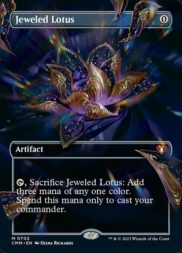 Jeweled lotus foil - lotus,