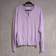 ZARA Cardigan Uomo Lilla Viola