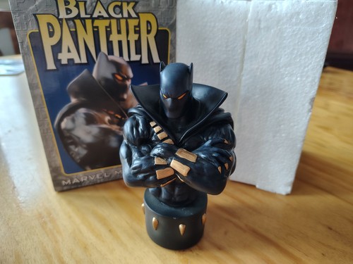 Black panther marvel mini bust - panther,