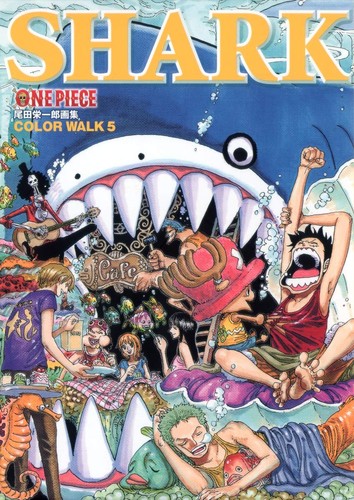 One piece color walk shark - piece,