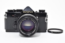 [Exc+4] Olympus OM-1 fotocamera pellicola 35 mm con Zuiko MC Auto-S 50 mm F/1.4 GIAPPONE 5116