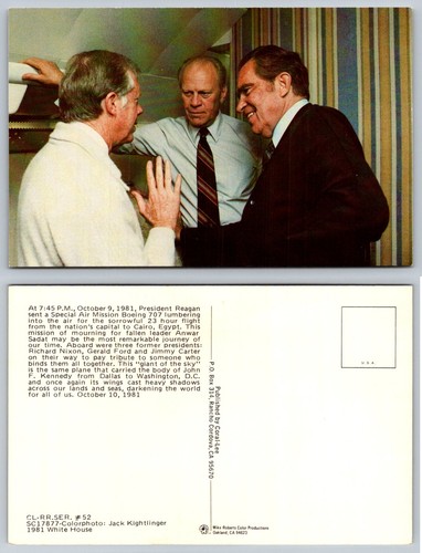 Cartolina nixon ford carter - cartolina,
