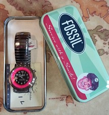 FOSSIL - Orologio da Polso Vintage Donna 1997 Mod. JR-7716 Road Trip Collection