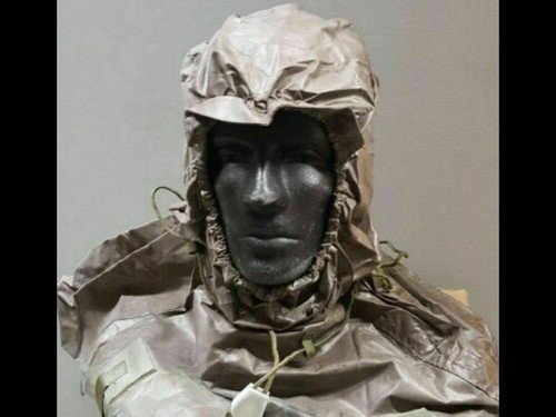 Universal gas mask hood - hood, w/