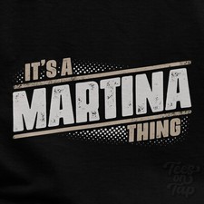 IT'S A MARTINA THING T-SHIRT