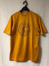 T-shirt CELINE cotone manica corta 36 giallo arancione donna