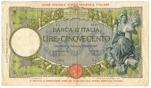 500 lire capranesi - 500,