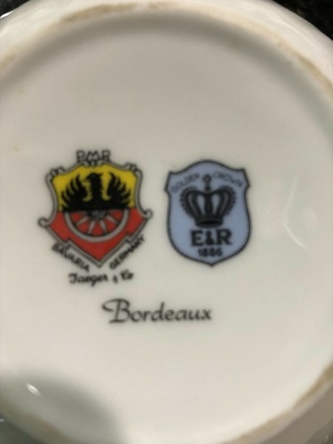 Porcelain plate set bavaria - porcelain,