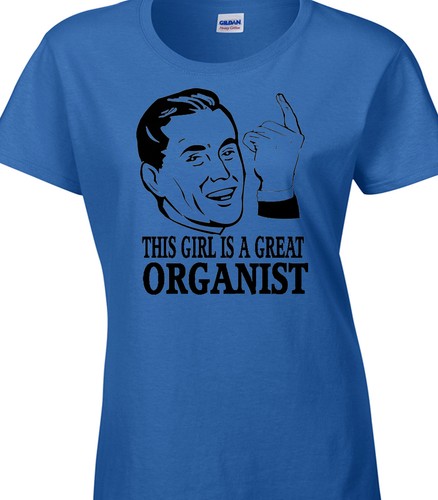 Shirt donna organista - t-shirt,