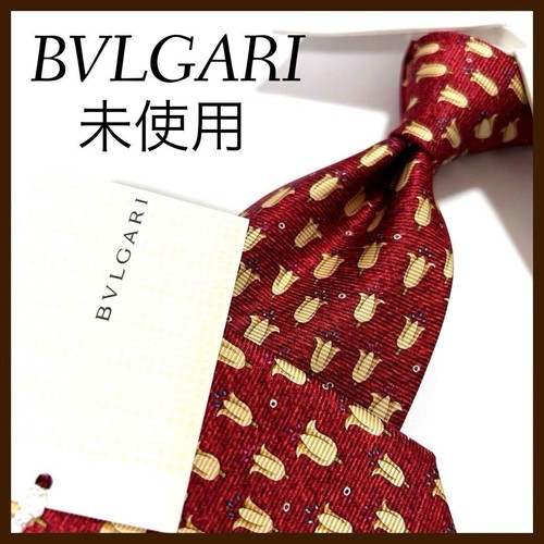 Cravatta bulgari inutilizzata - bulgari,