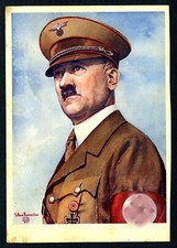 Unico Cartoncino Campione ADOLF HITLER, Illustratore Nino Ramorino 1938 XVI°.