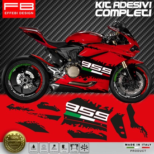 Adesivi kit compatibile ducati - kit,