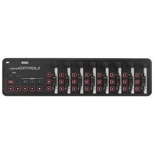 Korg nanoKONTROL2-BK Controller MIDI-USB multifunzione x multi-traccia, Nero