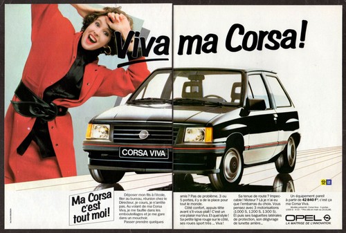 1986 opel corsa viva - 1986, vintage