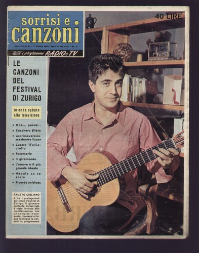 Sorrisi 1959 fausto - 41/1959,