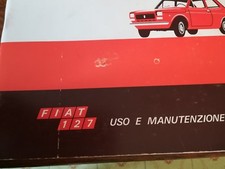 LIBRETTO USO E MANUTENZIONE FIAT 127  EDIZIONE  III 1974 
