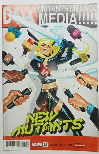 New mutants numero 012 - mutants, lingua