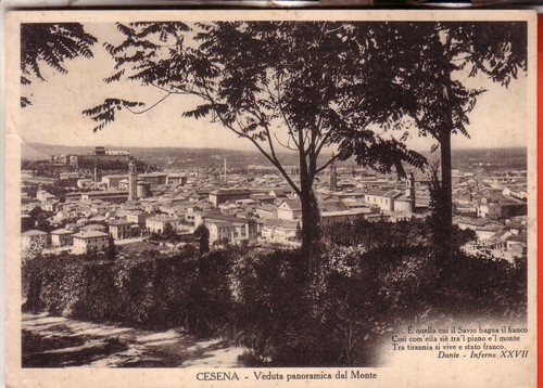 Cartolina cesena antica - fg,