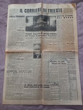 IL Corriere Di Trieste Quotidiano Del Territorio Libero  22 Gennaio 1948