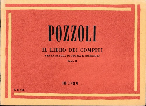 Pozzoli libro dei - libro,