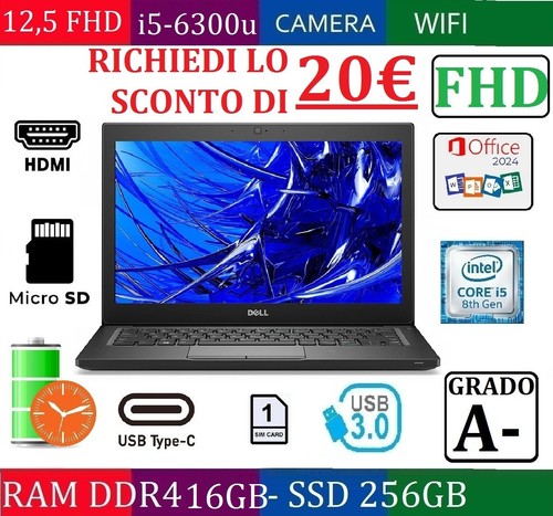 Notebook full dell 7280 - notebook,