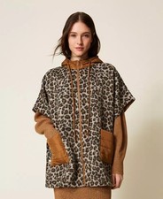 Poncho panno stampa - in,