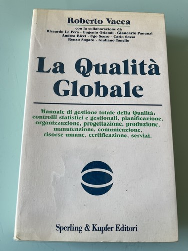 Roberto vacca la qualità - vacca,