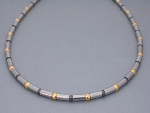Collana acciaio inox - collana, in