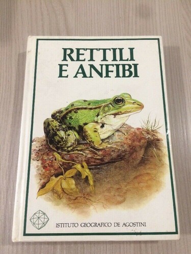 Libro rettili anfibi di - libro, e