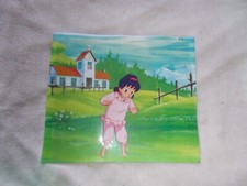 Stilly e lo specchio magico / Himitsu No Akko  Chan CEL+douga+ stampa background