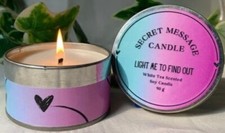 candela messaggio nascosto