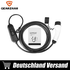 Caricabatteria Type2 EV per BMW 225xe Nero 220V Modalità 2 Portatile 3,7 KW Scatola di Ricarica