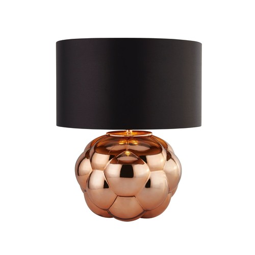 Lampada tavolo rame nera - rame,