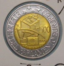 500 LIRE QUIRINALE 1982-1999