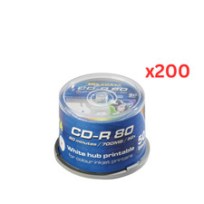 200 x TraxData Ritek CD-R