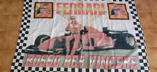 BANDIERA FERRARI F1 MICHAEL SCHUMACHER VINTAGE 1990