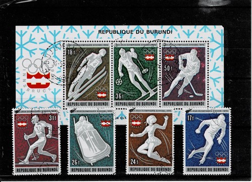 Francobolli africa burundi - africa,